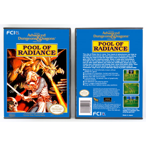 AD&D: Pool of Radiance